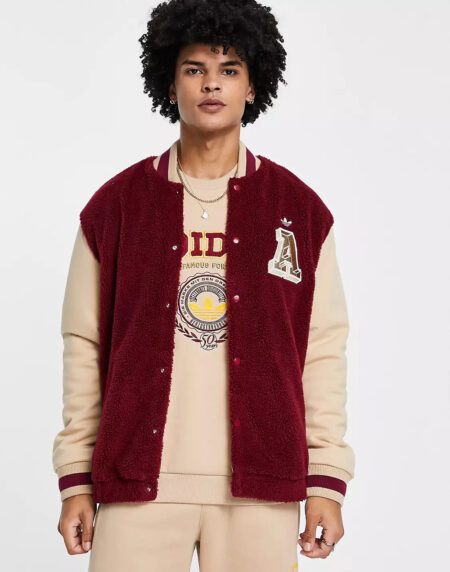 Jacket Quilted Coat Sherpa Lined – Image 2