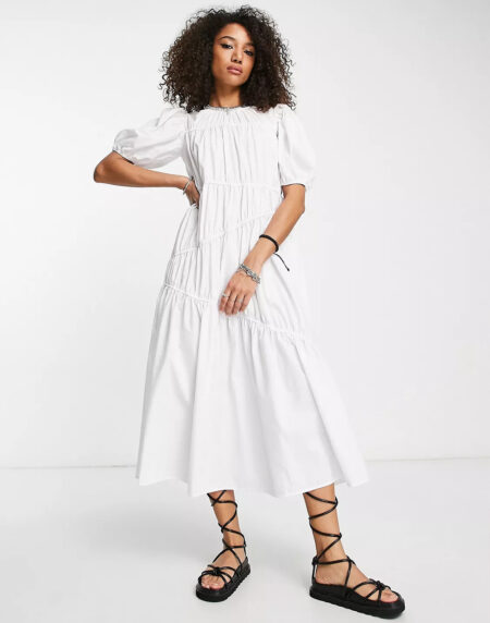 Women's Long Sleeve Shirt Dress – Image 3