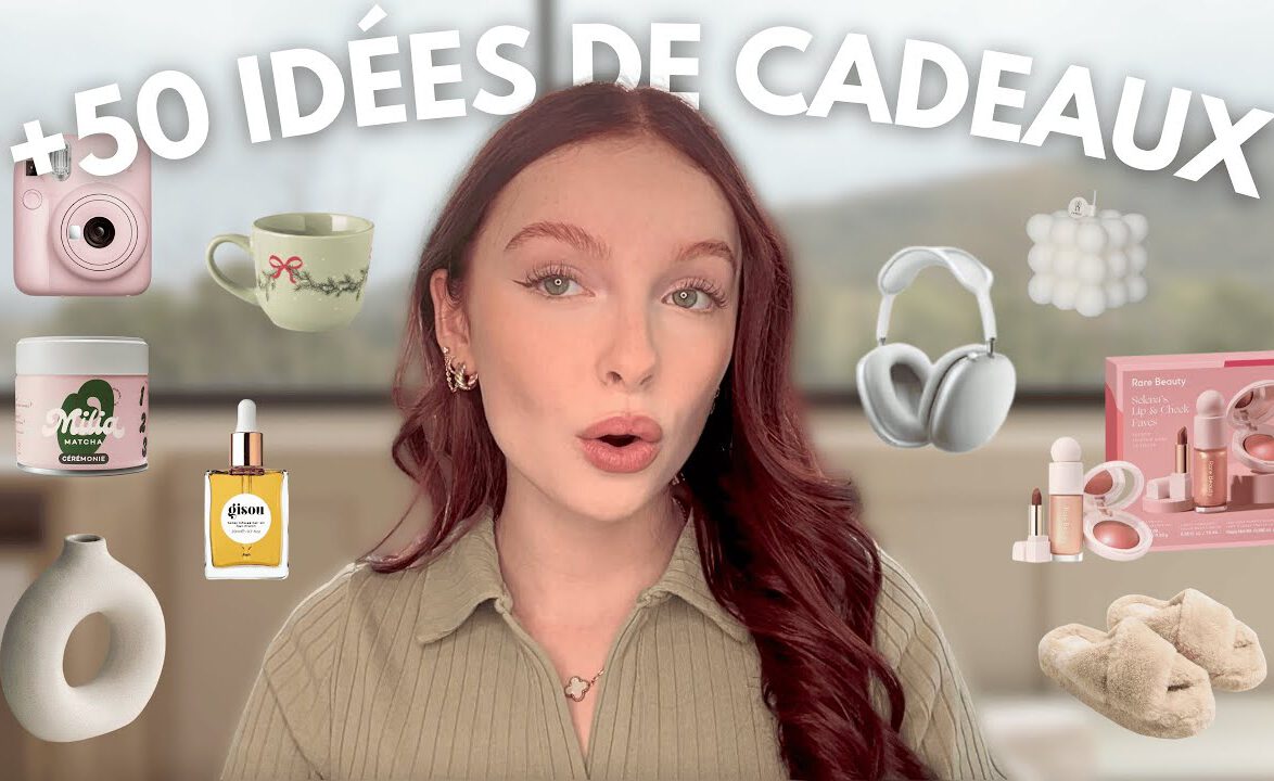 50 IDÉES DE CADEAUX POUR NOËL : ma wishlist ✨