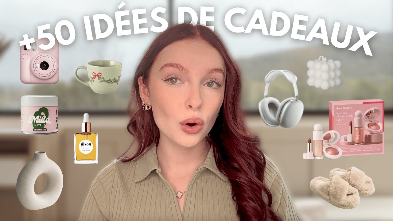 50 IDÉES DE CADEAUX POUR NOËL : ma wishlist ✨