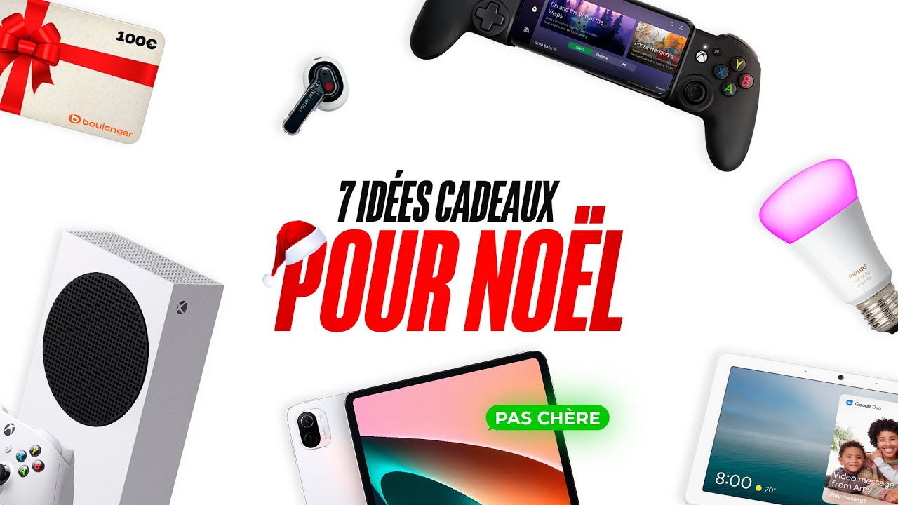 7 IDÉES de cadeaux de NOEL TECH et GAMING de...