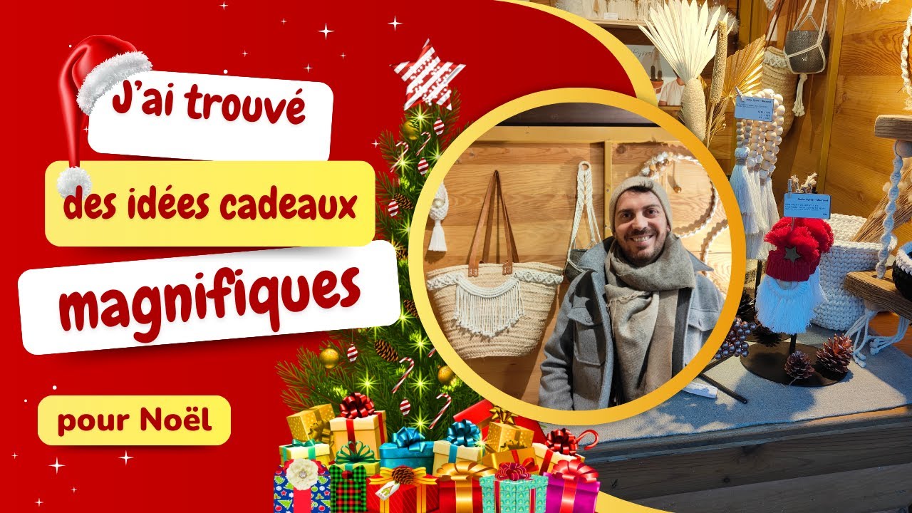 J'ai trouvé des idées cadeaux magnifiques pour...