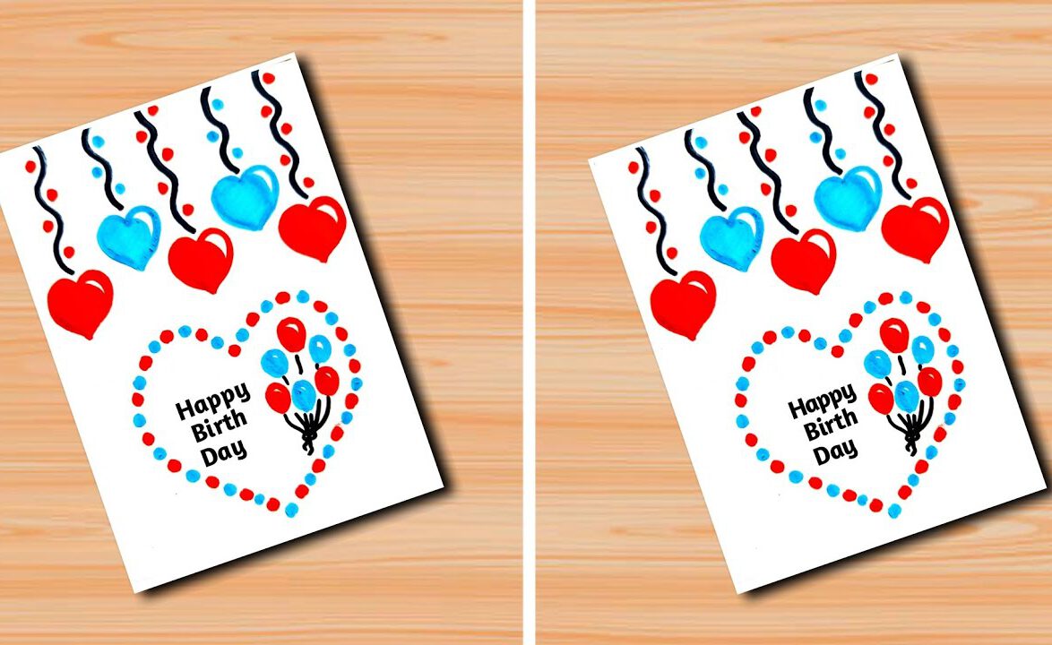 Belle carte de joyeux anniversaire / anniversaire facile ...