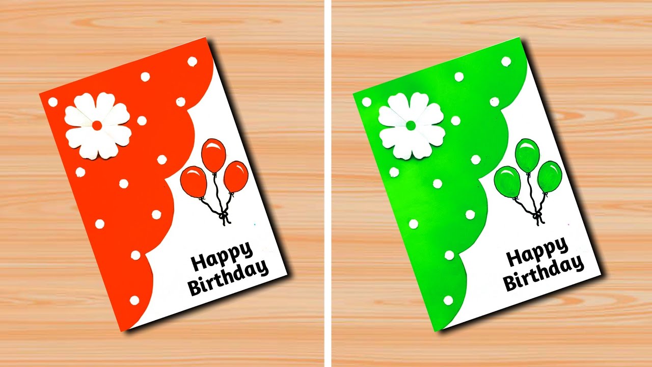 Carte de joyeux anniversaire / salutation d'anniversaire de bricolage ...