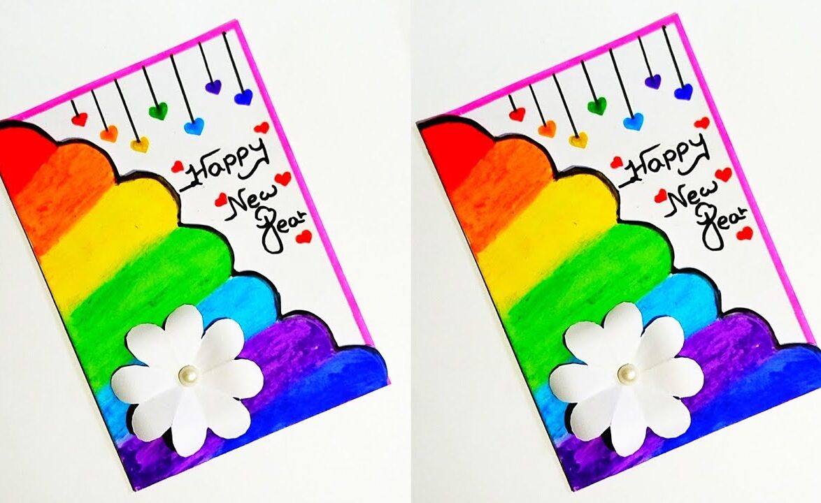 Carte de vœux pour le Nouvel An 2026 / Carte de...