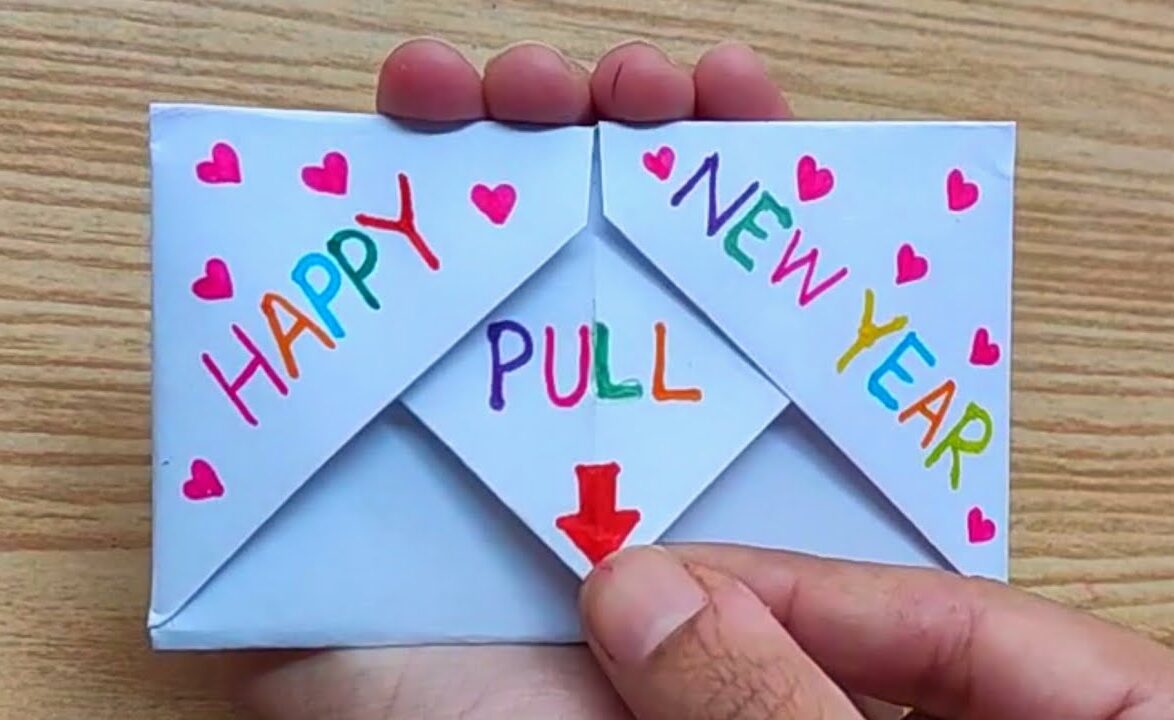 Cadeau de Nouvel An à faire soi-même en papier |...