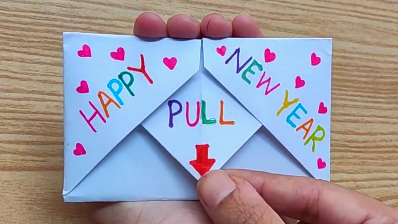 Cadeau de Nouvel An à faire soi-même en papier |...