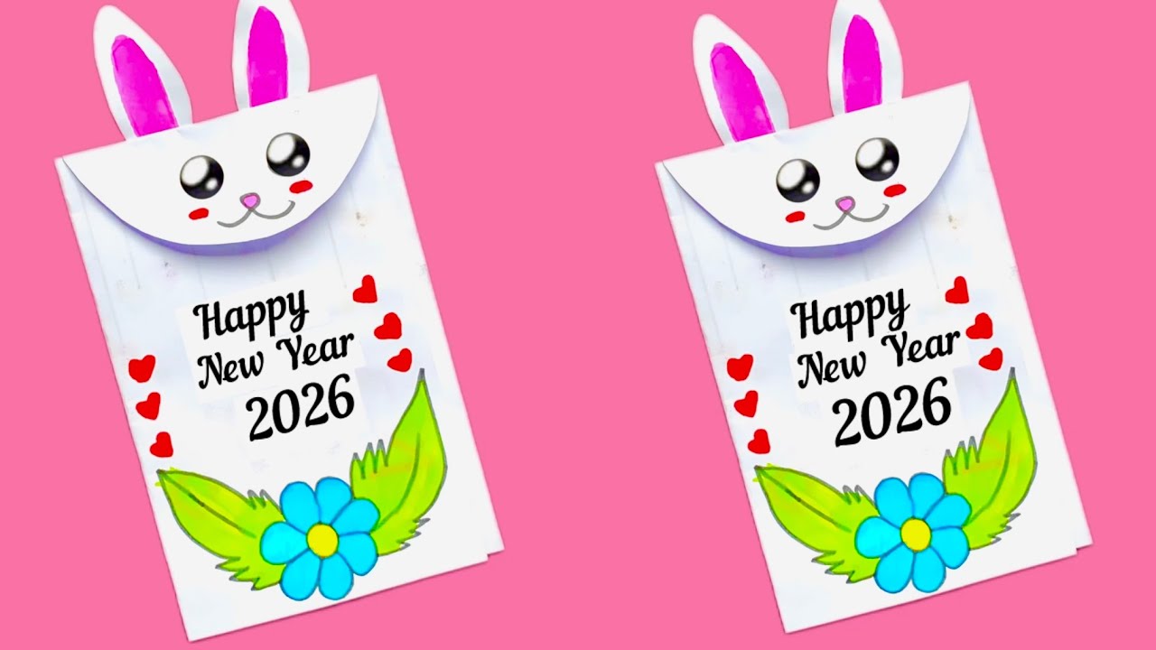 Carte de vœux pour la nouvelle année 2026 /...