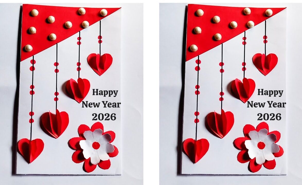 Carte de vœux pour le Nouvel An 2026 / Carte de...