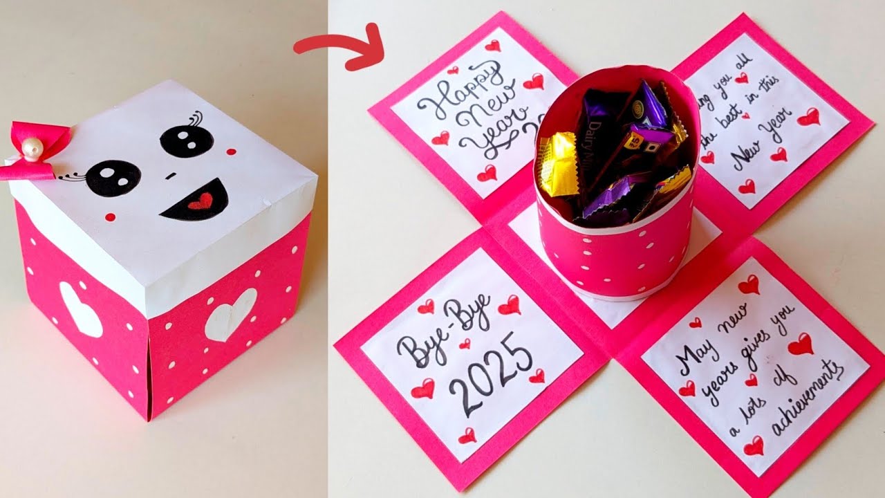 Coffret cadeau de chocolats pour le Nouvel An 2026...