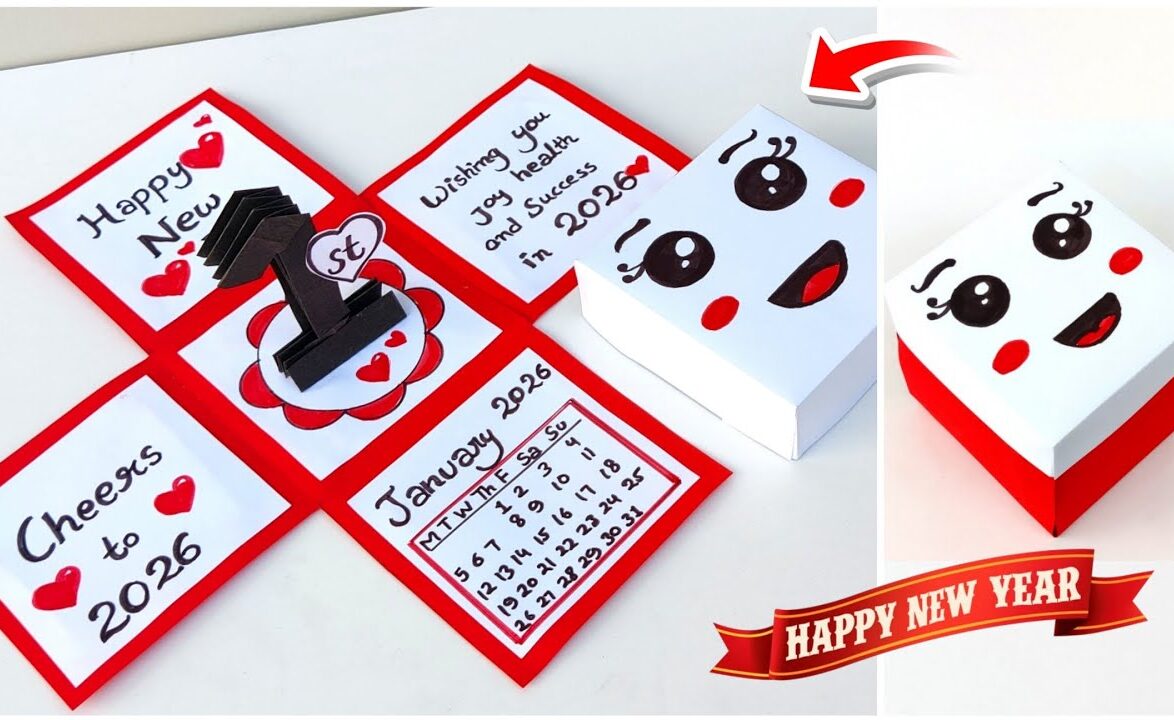 Coffret cadeau de bonne année fait main 2026 /...