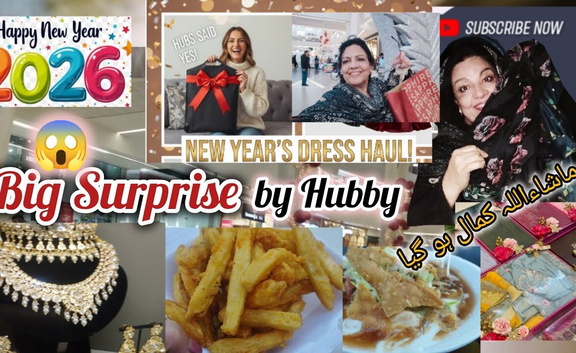 Mon mari me surprend avec des cadeaux de Nouvel An...