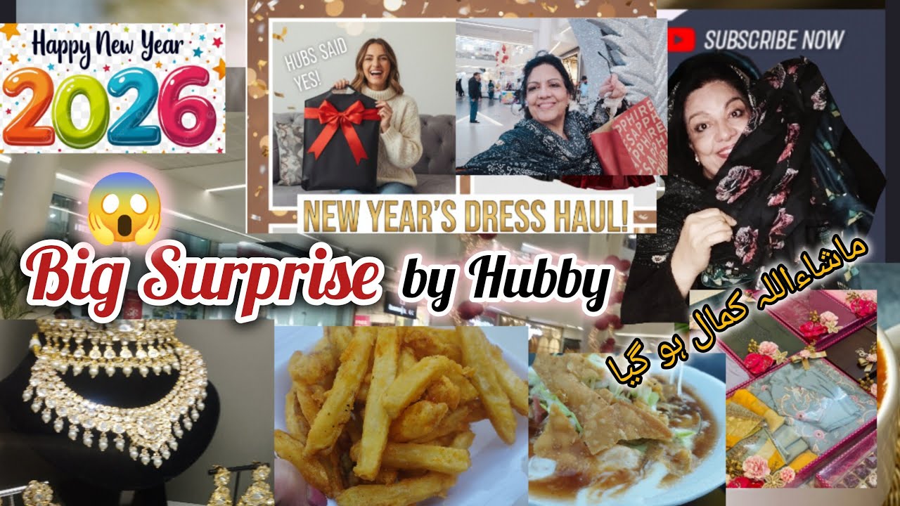 Mon mari me surprend avec des cadeaux de Nouvel An...